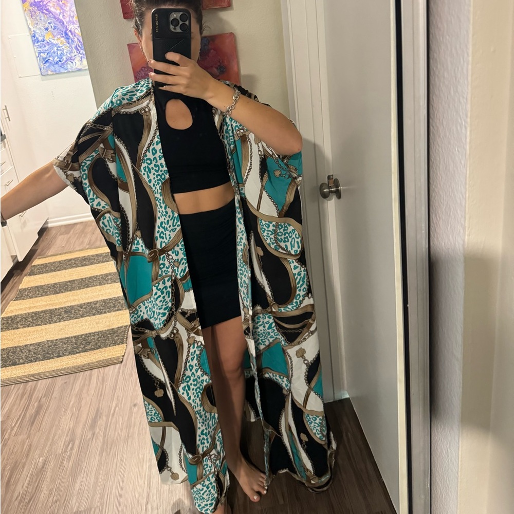 Printed Kimono